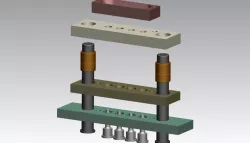 Die Fixtures for Battery Terminal  Free 3D model