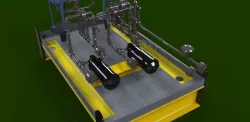 Diesel pump skid Free 3D model