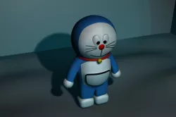 doraemon Free low-poly  3D model