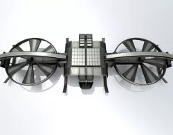 Drone Game Ready Free low-poly  3D model