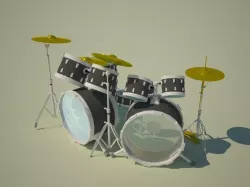Drum Kit Free 3D model