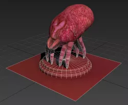 Dustmite by Kai Cheng and Felipe Reynolds Free low-poly  3D model