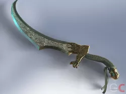 Eagle Sword Free 3D model