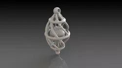Earring Free 3D model