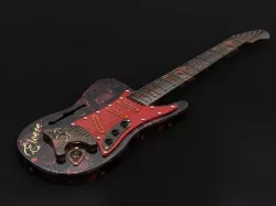 Electric Guitar Free 3D model