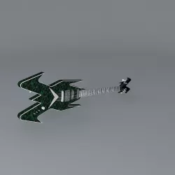 Enforcer guitar Free 3D model