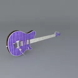 Ernie Ball MUSICMAN Eddie Van Halen Model guitar Free 3D model