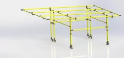ESD PIPE TEND FRAME Free 3D model