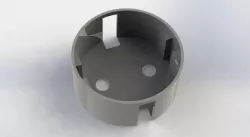 euro socket sample1 Free 3D model