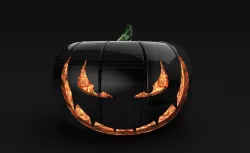 Evil Pumpkin Free 3D model