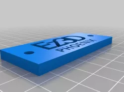 Ez3D Phoenix Nameplate