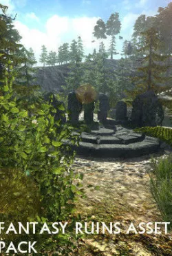 Fantasy Ruins Pack Free 3D model