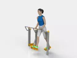 Female human dummy Free 3D model
