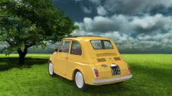 Fiat 500L Free 3D model