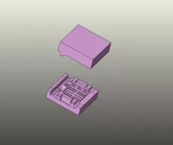 file tray Free 3D model