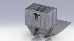 Filter with bunker Free 3D model