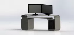 Future desk Free 3D model