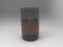 Glass of water Tips SolidWorks Free 3D model