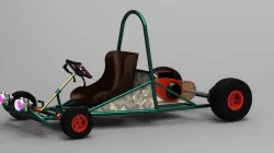 Go kart Free 3D model