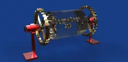 Golden gear  Free 3D model