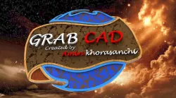 grab-cad stamp Free 3D model
