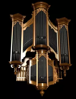 Grand Organ Free 3D model