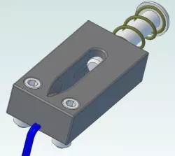 Graphtech Ghost Saddle Pickup Free 3D model