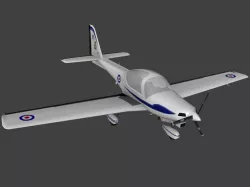 Grob G 115 Free low-poly  3D model