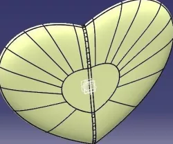 Heart model Free 3D model