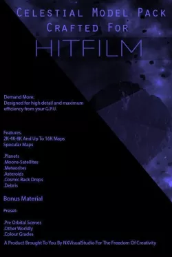 HitFilm Celestial Model Pack  Free 3D model