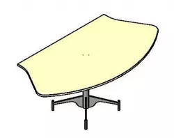 HM Passage Table Free 3D model