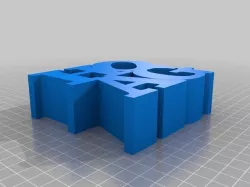 HOAG WORD Sculpture