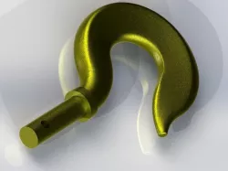 Hook Free 3D model