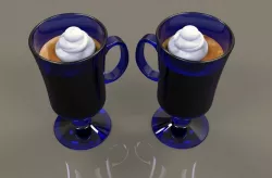 Hot cocoa mug Free 3D model