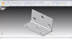 How to model a hinge in Solid Edge Free 3D model