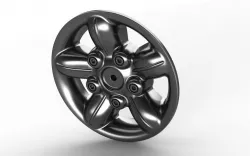 Hub Cap - Toy Car Free 3D model