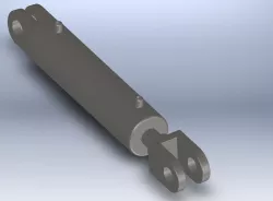 Hydraulic Cylinder Free 3D model