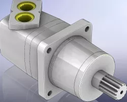 HYDRAULIC MOTOR EATON M06 490 AC Free 3D model