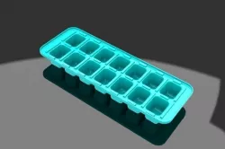 Ice Cube Tray Free 3D model