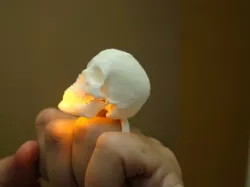 Illuminated Skull Ring