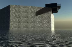 Island in the middle of nowhere Free 3D model