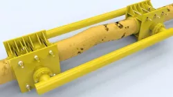 Jacket repair clamp Free 3D model