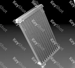 Kart Water Radiator Free 3D model