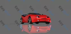 lambo concept Free 3D model