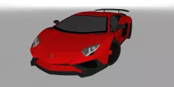 Lamborghini Aventador SV 3D MODEL  Free low-poly  3D model