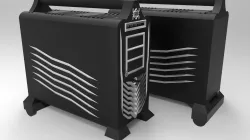 LAN armor PC case idea Free 3D model