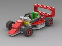 Lego Go-Kart Racing Free 3D model