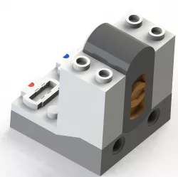 LEGO IR Receiver Free 3D model