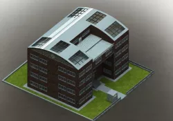 library Free 3D model