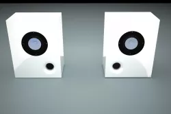 Loudspeaker tangband satelite speaker Free 3D model